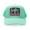 Riviera Supply Co - Salty Lil Beach Foam Trucker Hat in Seafoam Color - Front