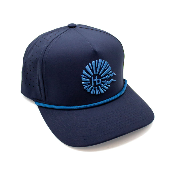 Riviera Supply Co - Hermosa Beach Logo Navy Golf Hat