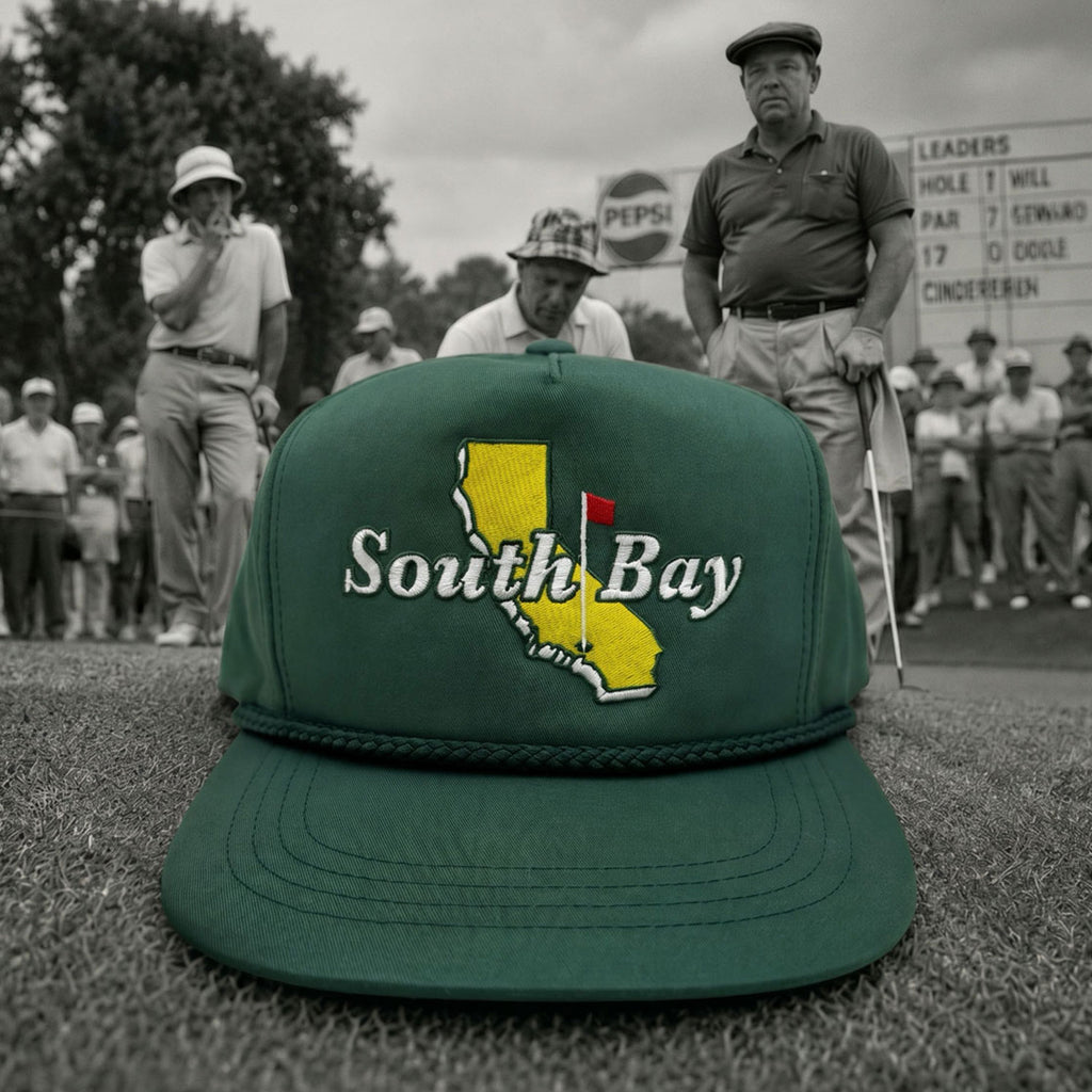Riviera Supply Co - South Bay - South Bay Masters Logo Forest Green Hat - Vintage
