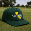 Riviera Supply Co - South Bay - South Bay Masters Logo Forest Green Hat - on the green